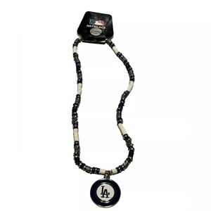 Los Angeles Dodgers MLB Shell Necklace, 18-Inch NEW World Champions